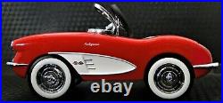 1955 Chevrolet 55 Chevy Corvette Vintage Pedal Car For G Scale Model Train Set57