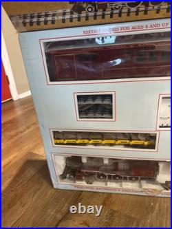 1989 Bachman Big Haulers Red Comet Train Set G Scale 90012 Missing Power