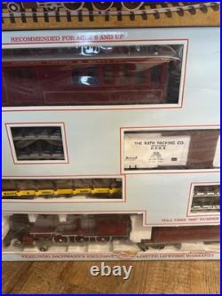 1989 Bachman Big Haulers Red Comet Train Set G Scale 90012 Missing Power