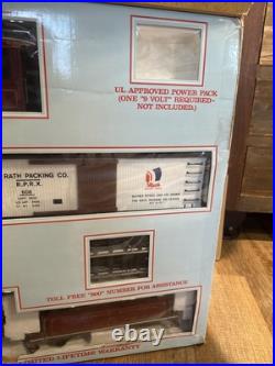 1989 Bachman Big Haulers Red Comet Train Set G Scale 90012 Missing Power