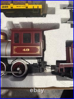 1989 Bachman Big Haulers Red Comet Train Set G Scale 90012 Missing Power