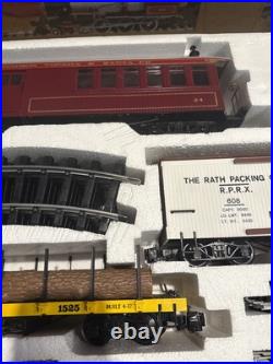1989 Bachman Big Haulers Red Comet Train Set G Scale 90012 Missing Power
