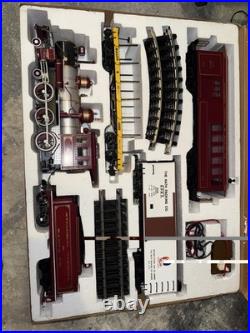1989 Bachman Big Haulers Red Comet Train Set G Scale 90012 With Power Supply