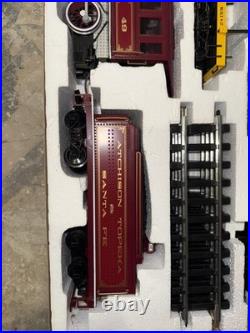 1989 Bachman Big Haulers Red Comet Train Set G Scale 90012 With Power Supply