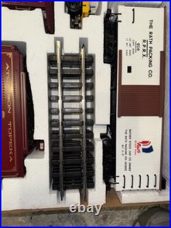 1989 Bachman Big Haulers Red Comet Train Set G Scale 90012 With Power Supply