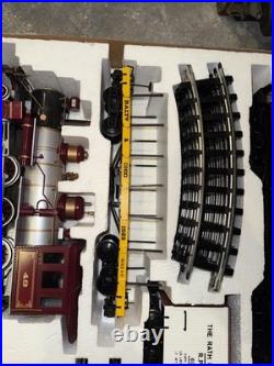 1989 Bachman Big Haulers Red Comet Train Set G Scale 90012 With Power Supply