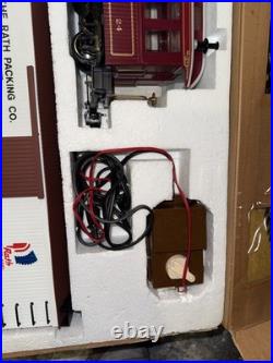 1989 Bachman Big Haulers Red Comet Train Set G Scale 90012 With Power Supply