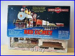 1989 Bachman Big Haulers Red Comet Train Set G Scale 90012 Works NO TRACKS