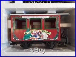 1993 LGB Rudolphs North Pole Express G Scale Train Set