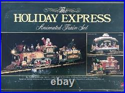 1996 Christmas Holiday Express Animated Train Set 380 G Scale