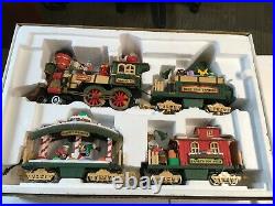 1996 Holiday Express Animated Train Set 380 G Scale Complete