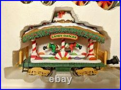 1997 Ltd Ed NEW BRIGHT HOLIDAY EXPRESS Animated Train Set Complete G Scale 380