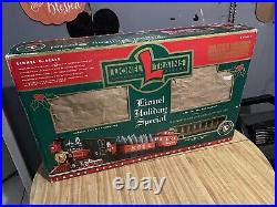 1998 Lionel 8-81019 Lionel Holiday Special Train Set G Scale