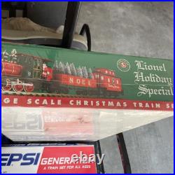 1998 Lionel 8-81019 Lionel Holiday Special Train Set G Scale
