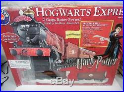 2012 Lionel Harry Potter Hogwarts Express G-Gauge Train Set 7-11080