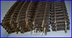 21 Pcs Of Lehmann Lgb G Scale Brass Train Track #1100 Curves & #1000 Straights