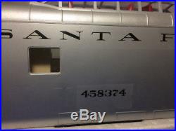 (2) Lot Set- LGB Santa Fe Streamliner Passenger Train Car 30570 30580 Coach Dome