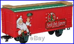 33pc Deluxe North Pole Express Christmas Train Set Wireless Remote Control Gift
