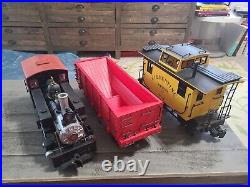 3 Piece Bachmann G scale train Set Locomotive Clementine Tender FREE shipping