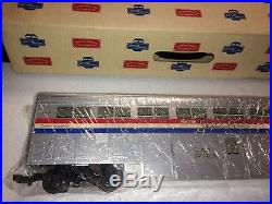 4 Car Set Amtrak Superliners G Scale Great Trains PS Passenger Car Hi-Level Din