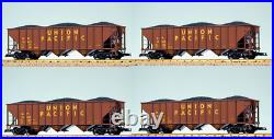 4 Car Set USA Trains R14003 70-Ton 3-Bay Hopper's Union Pacific withMetal Wheels