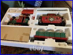8-81017 Lionel The Ornament Express Electric Train set G SCALE USED