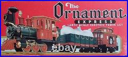 8-81017 Lionel The Ornament Express Train set G SCALE USED