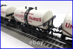 ACE Trains London, O, G/1M (3) United Dairies Milk Tank Cars Set A, C-8 LN/OB ACE Trains London, O, G/1M (3) United Dairies Milk Tank Cars Set A, C-8 LN/OB