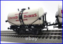 ACE Trains London, O, G/1M (3) United Dairies Milk Tank Cars Set A, C-8 LN/OB ACE Trains London, O, G/1M (3) United Dairies Milk Tank Cars Set A, C-8 LN/OB
