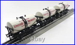 ACE Trains London, O, G/1M (3) United Dairies Milk Tank Cars Set A, C-8 LN/OB ACE Trains London, O, G/1M (3) United Dairies Milk Tank Cars Set A, C-8 LN/OB