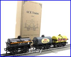 ACE Trains London, O, G/1, Three (3) 4-Wheel Tank Cars, Set 8, C-7 EX/OB ACE Trains London, O, G/1, Three (3) 4-Wheel Tank Cars, Set 8, C-7 EX/OB