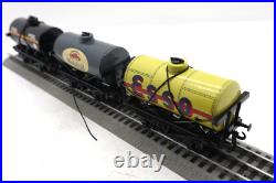 ACE Trains London, O, G/1, Three (3) 4-Wheel Tank Cars, Set 8, C-7 EX/OB ACE Trains London, O, G/1, Three (3) 4-Wheel Tank Cars, Set 8, C-7 EX/OB