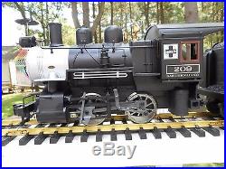 ARISTO-CRAFT #ART-28009RC G SCALE 3 PC TRAIN SET With 4 ADD'L CARS AND TRACK