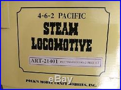 AristoCraft Train # 21401 4-6-2 Steam Locomotive Set 1/29 scale