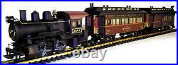 Aristo-Craft 28101RC Pennsylvania 0-4-0 G Gauge Steam Passenger Train Set LN/Box