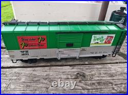 Aristo-Craft 7UP G Scale Train Set ART-28293 with Tracks, Power Pack & Box Rare Aristo-Craft 7UP G Scale Train Set ART-28293 with Tracks, Power Pack & Box Rare