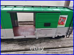 Aristo-Craft 7UP G Scale Train Set ART-28293 with Tracks, Power Pack & Box Rare Aristo-Craft 7UP G Scale Train Set ART-28293 with Tracks, Power Pack & Box Rare