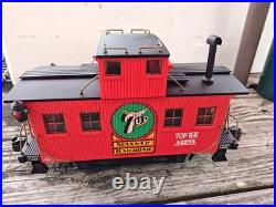 Aristo-Craft 7UP G Scale Train Set ART-28293 with Tracks, Power Pack & Box Rare Aristo-Craft 7UP G Scale Train Set ART-28293 with Tracks, Power Pack & Box Rare
