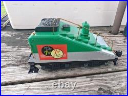 Aristo-Craft 7UP G Scale Train Set ART-28293 with Tracks, Power Pack & Box Rare Aristo-Craft 7UP G Scale Train Set ART-28293 with Tracks, Power Pack & Box Rare