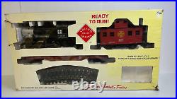 Aristo Craft G Scale 209 San Bernadino Steam Locomotive Set Caboose Train Track