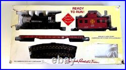 Aristo Craft G Scale 209 San Bernadino Steam Locomotive Set Caboose Train Track