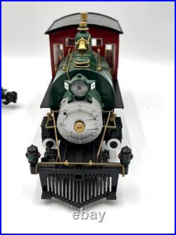 Aristo-Craft G Scale Christmas Train North Pole & Snowflake RR Engine Tender Set