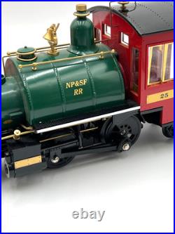 Aristo-Craft G Scale Christmas Train North Pole & Snowflake RR Engine Tender Set
