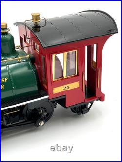 Aristo-Craft G Scale Christmas Train North Pole & Snowflake RR Engine Tender Set