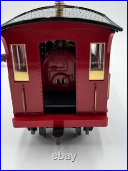 Aristo-Craft G Scale Christmas Train North Pole & Snowflake RR Engine Tender Set