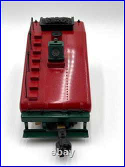Aristo-Craft G Scale Christmas Train North Pole & Snowflake RR Engine Tender Set