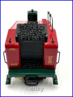 Aristo-Craft G Scale Christmas Train North Pole & Snowflake RR Engine Tender Set