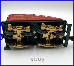 Aristo-Craft G Scale Christmas Train North Pole & Snowflake RR Engine Tender Set