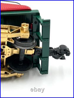 Aristo-Craft G Scale Christmas Train North Pole & Snowflake RR Engine Tender Set