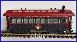 Aristo-Craft G Scale Jack Daniel Distillery No 7 Steam Locomotive Train 3pcs Set